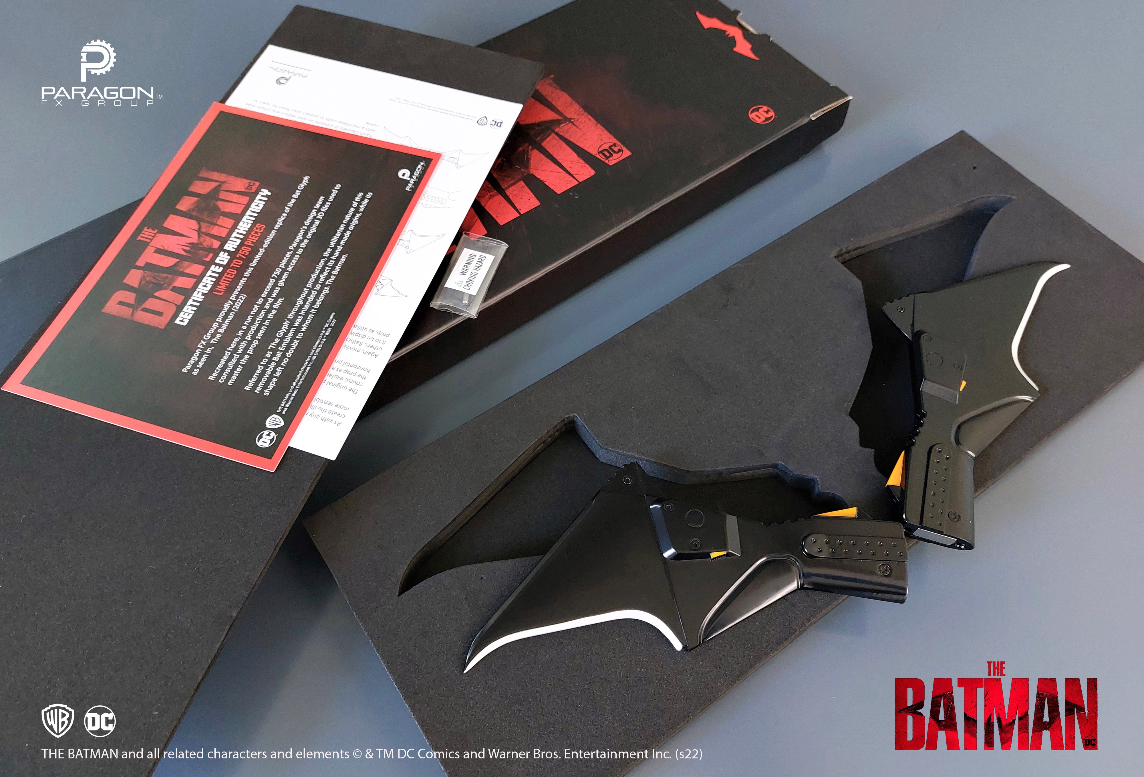 THE BATMAN | バットラング　LIMITED EDITION レプリカ 1:1 Buy Batman Movie Prop Replicas | Batman Bat Glyph | Batman