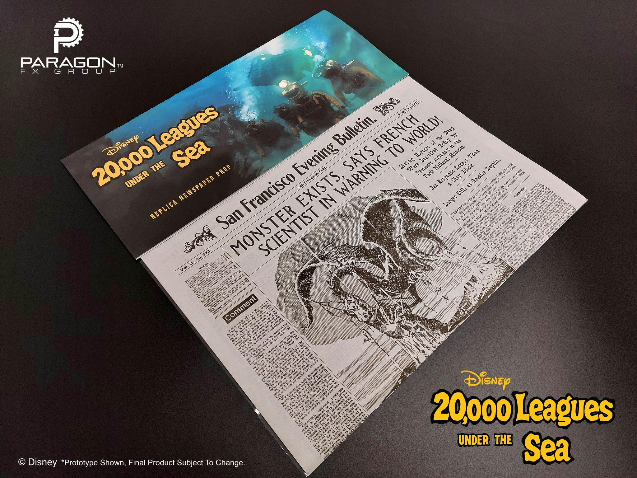 Newspaper Prop Combo