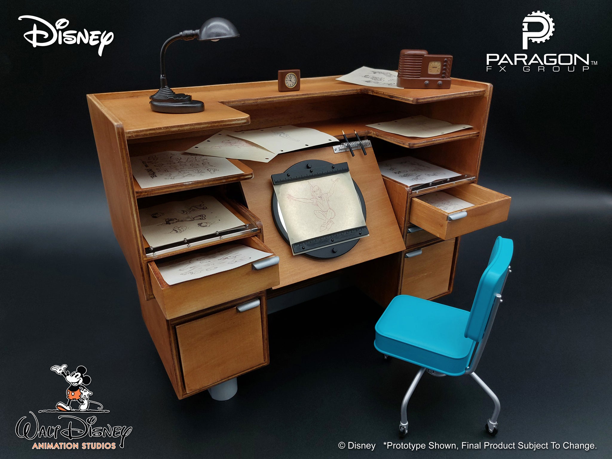 Classic Disney Animation Desk