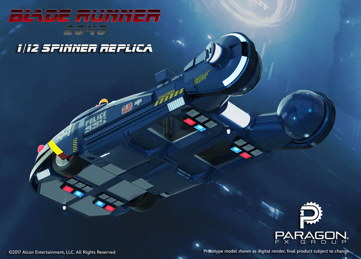 Spinner 1:12 scale Precision Model