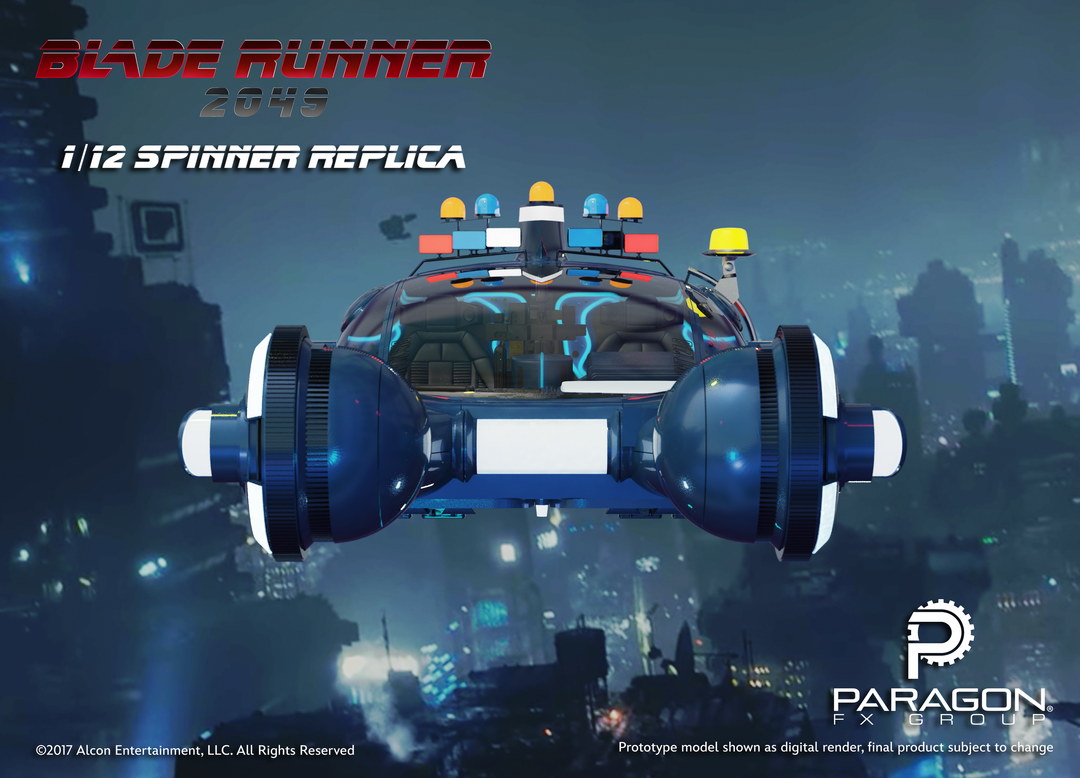 Spinner 1:12 scale Precision Model