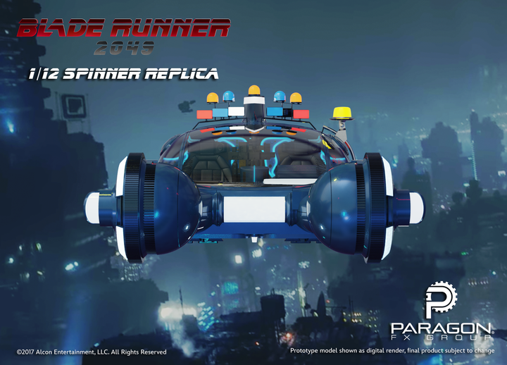 Spinner 1:12 scale Precision Model