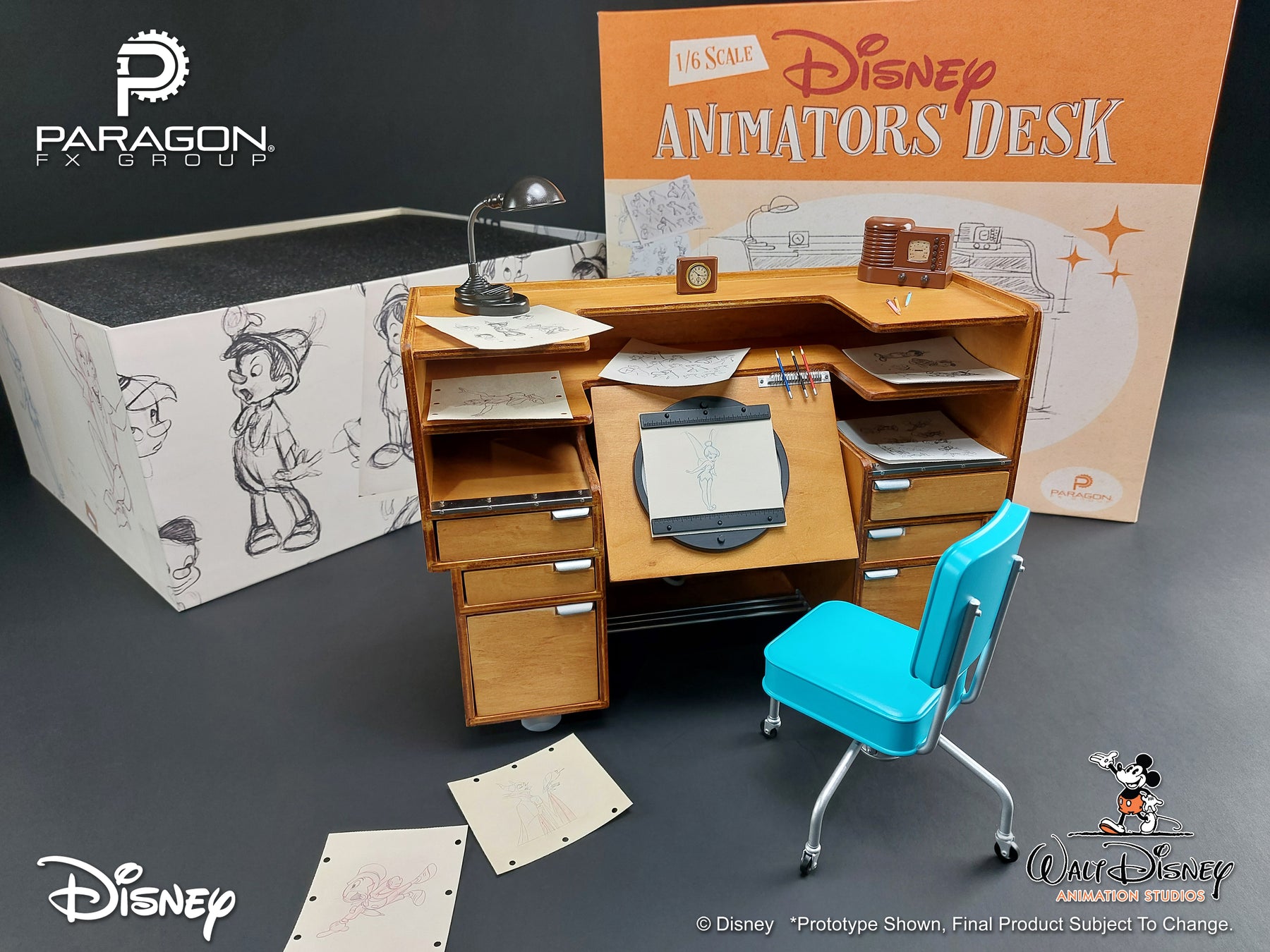 Classic Disney Animation Desk – Paragon FX Group