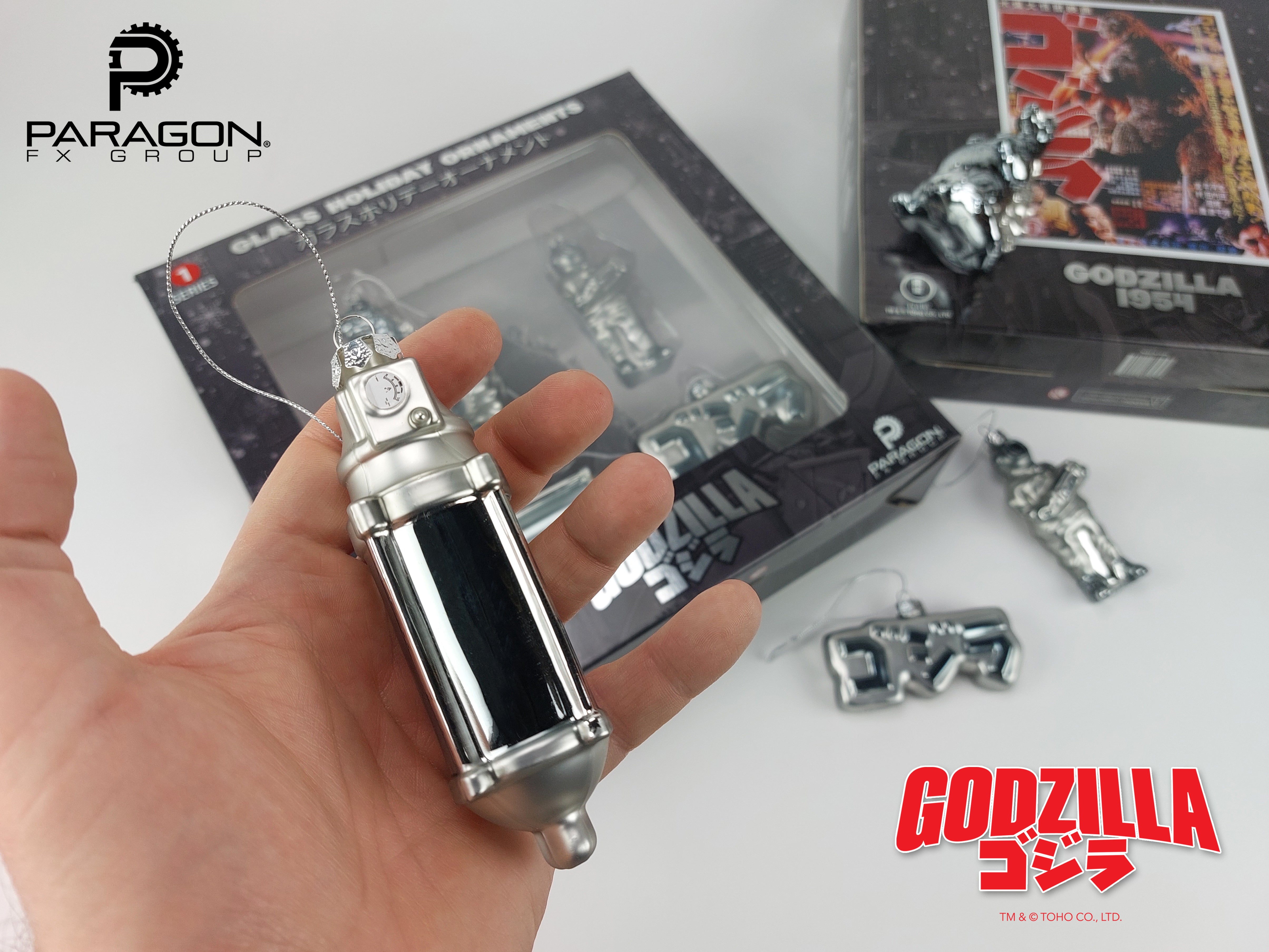 Godzilla Glass Ornaments Series 1 – Paragon FX Group