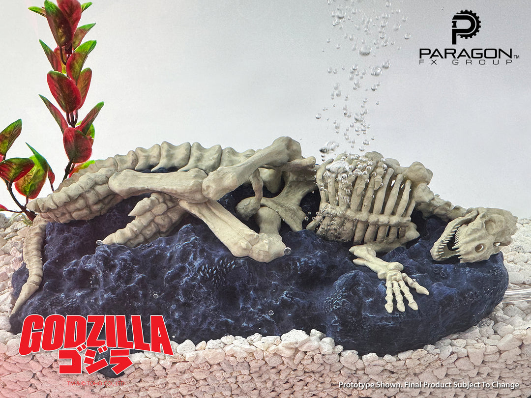 Godzilla Skeleton Aquarium Bubbler