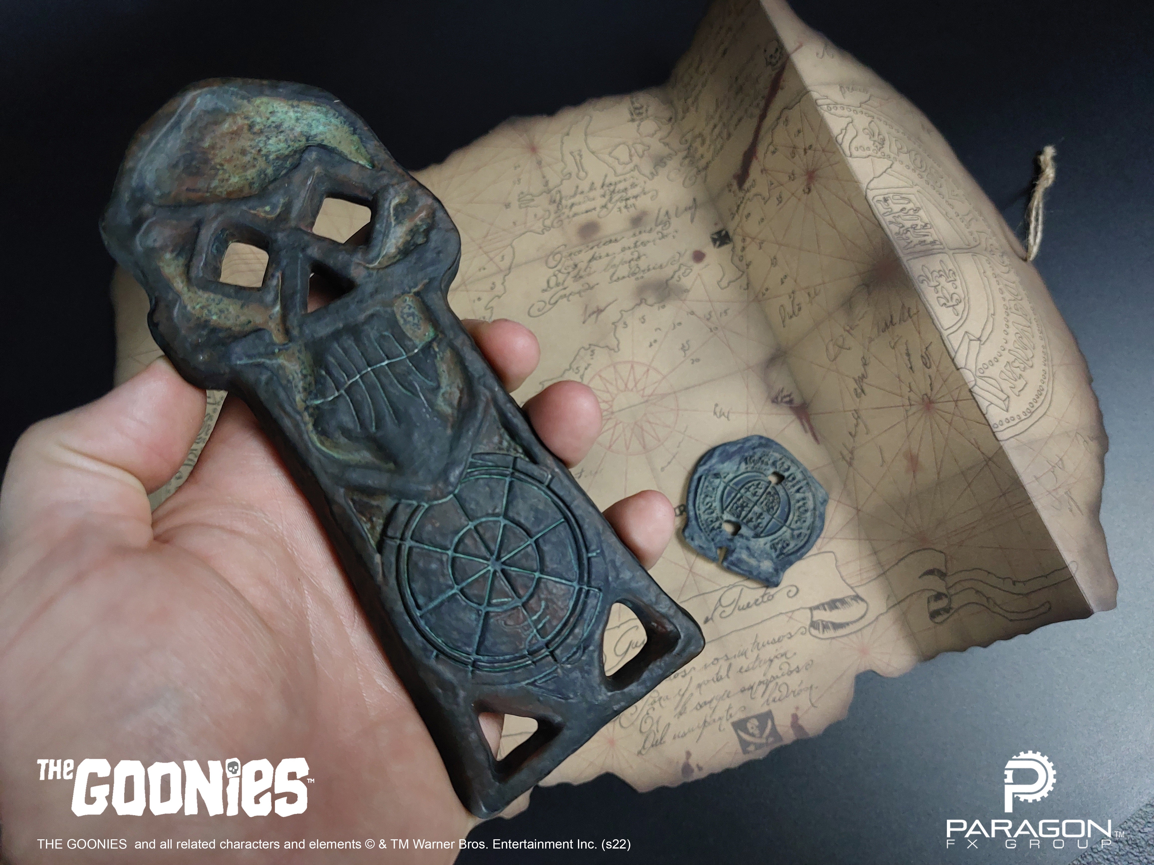 Goonies Prop Replica Key | Goonies Doubloon | Goonies Map