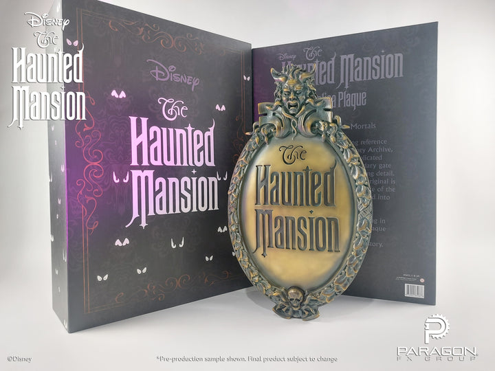 Ghost Host Haunted Mansion Plaque