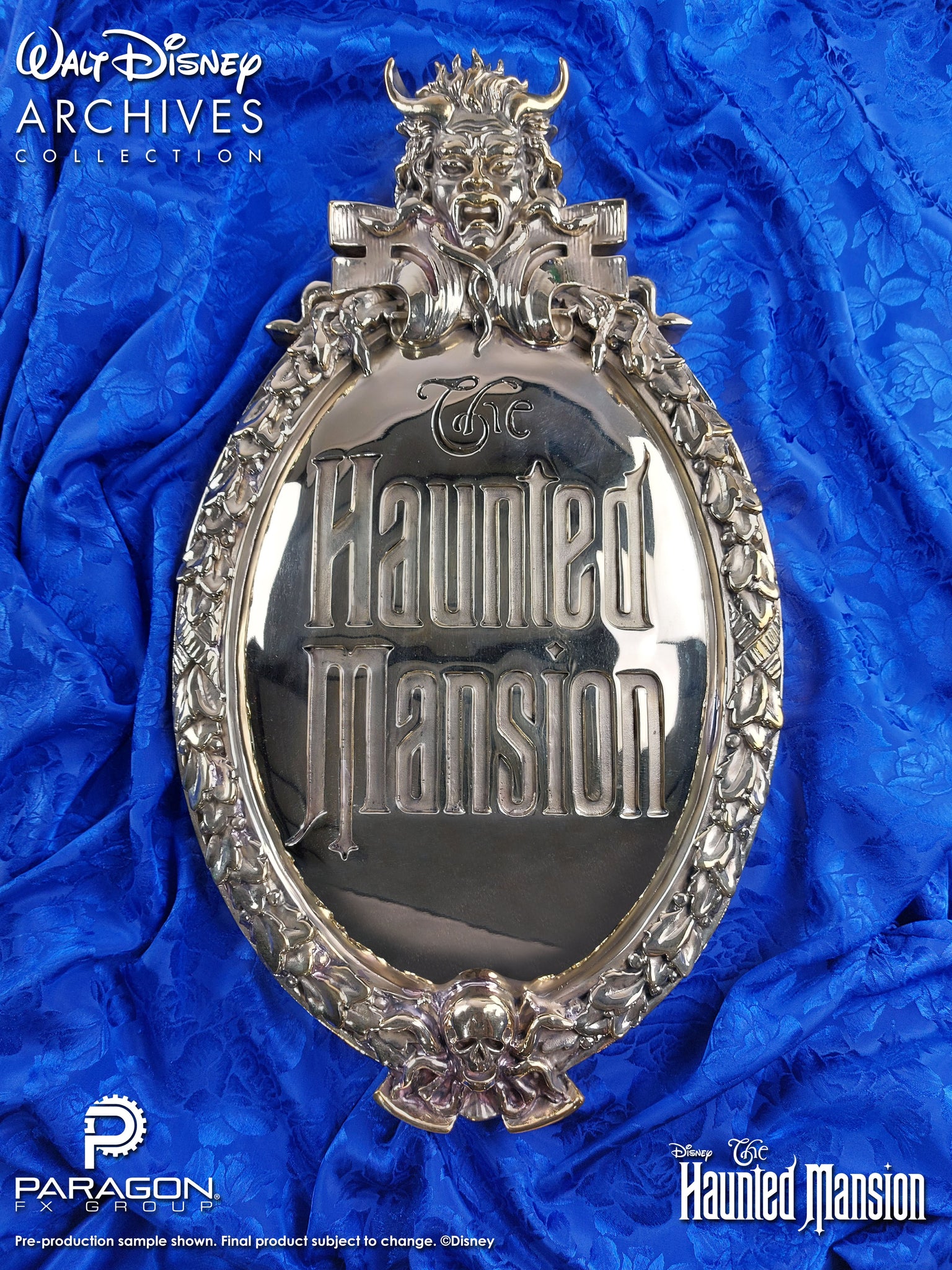 Bronze Opening Day Haunted Mansion Plaque