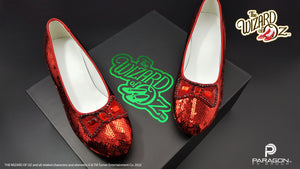 There's no place like home. And there's no better place to show off these Wizard of Oz movie prop replicas of the Ruby Slippers by Paragon FX Group. Fully licensed by Warner Brothers, these prop replicas belong in your collection. 