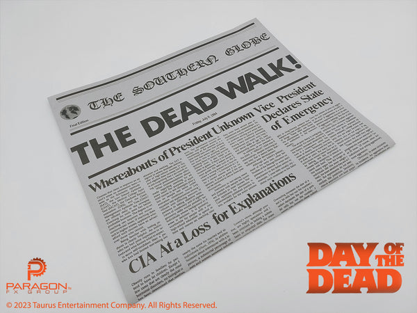 The Dead Walk Newspaper