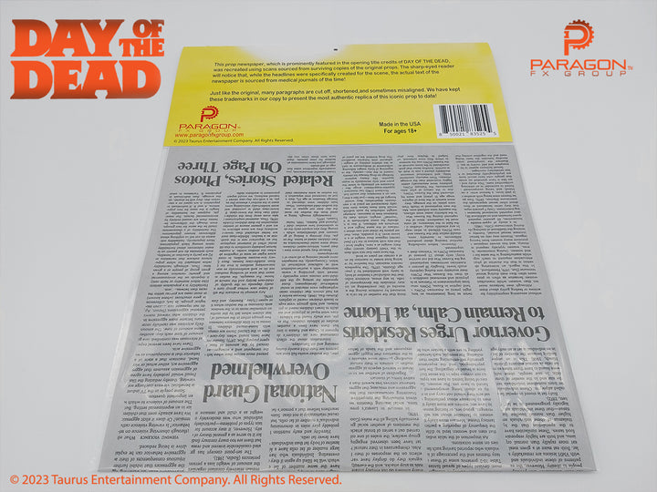 The Dead Walk Newspaper