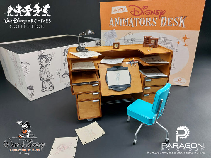 Classic Disney Animation Desk