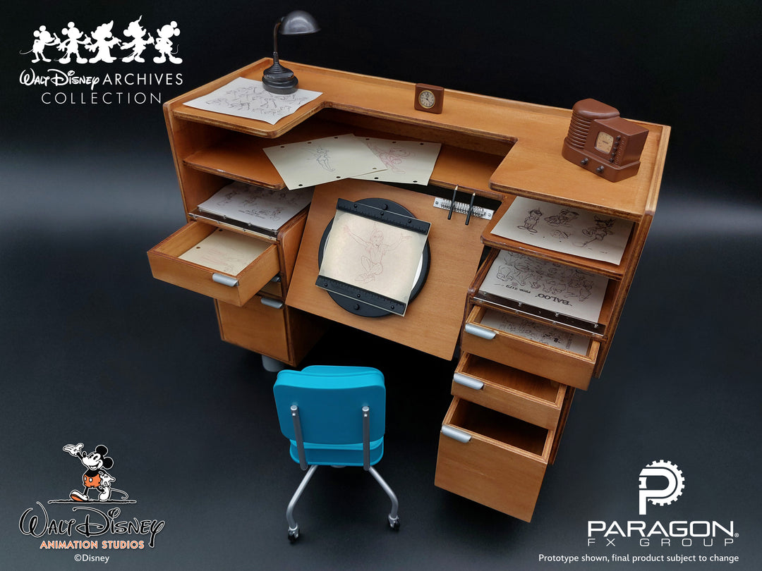Classic Disney Animation Desk