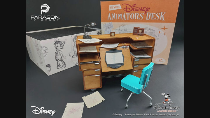 Classic Disney Animation Desk