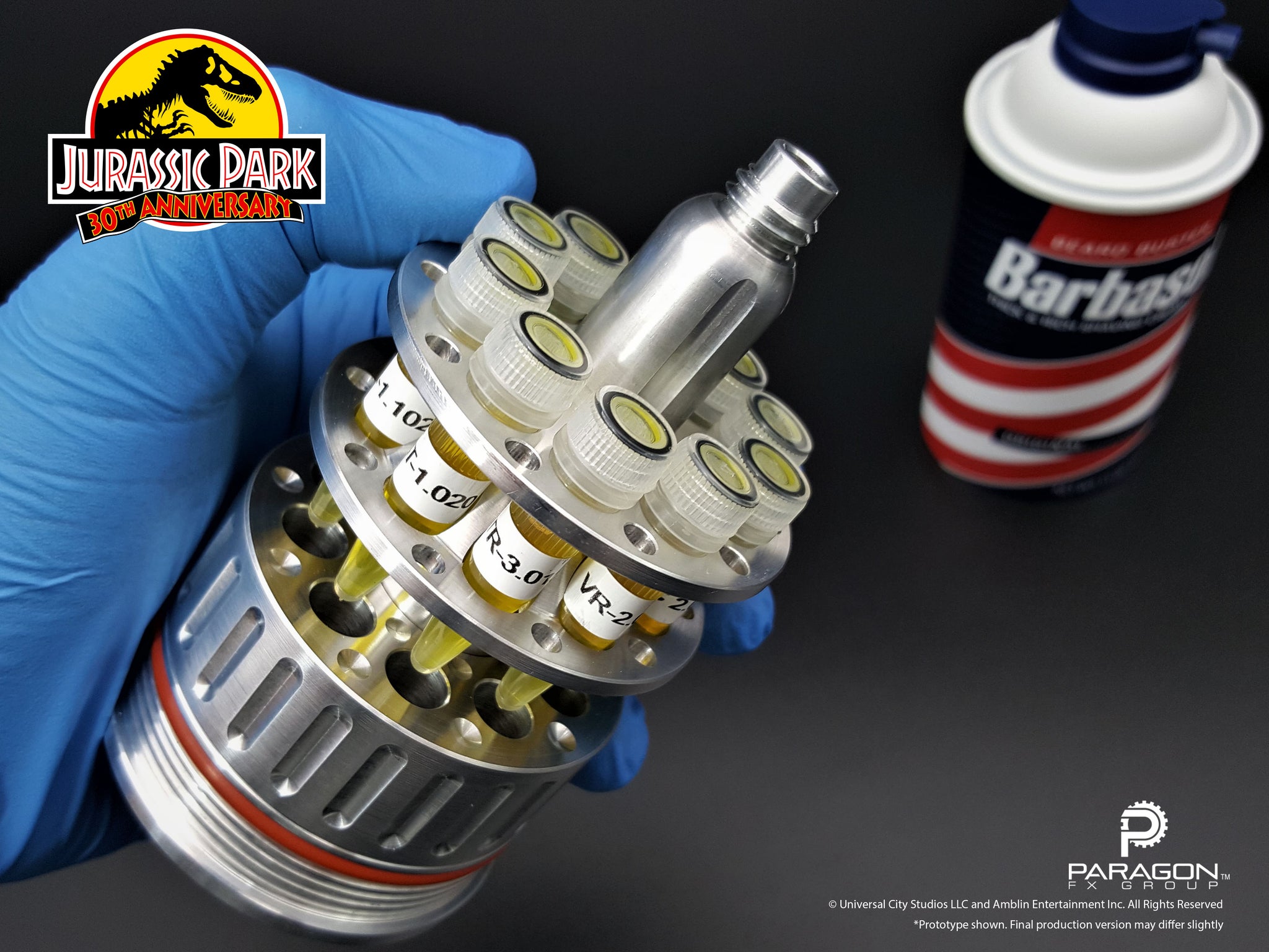 Jurassic Park Cryogenics Canister | Officially Licensed | Buy Cryo Can –  Paragon FX Group