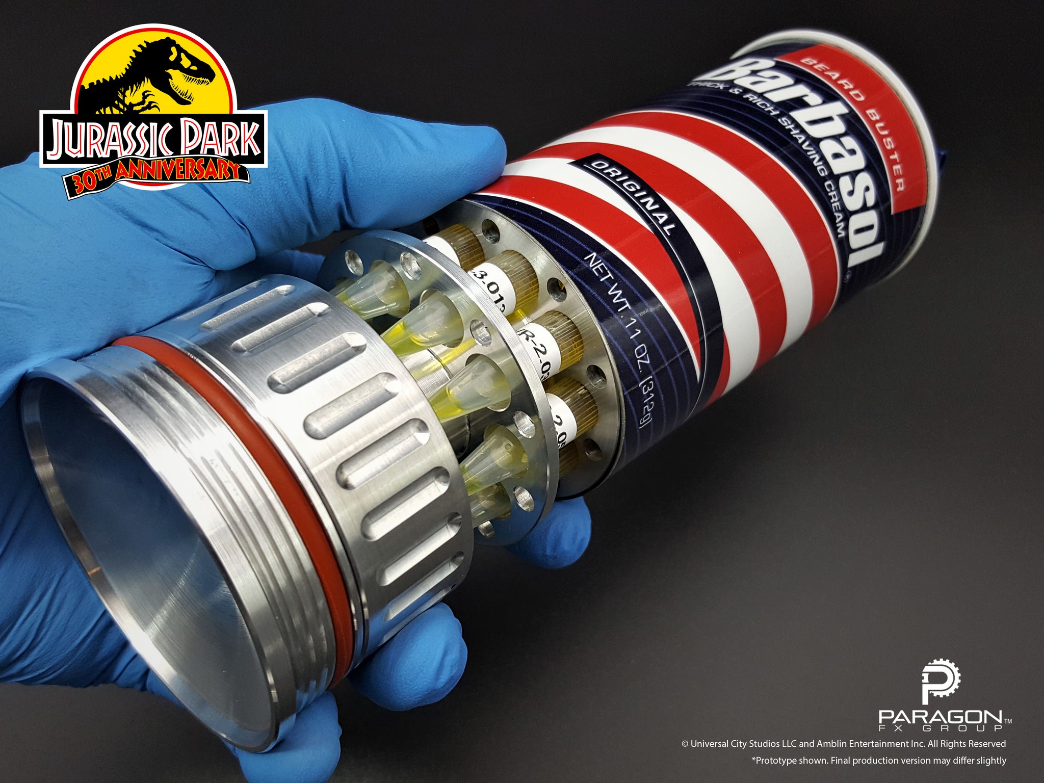 Jurassic Park Cryogenics Canister | Officially Licensed | Buy Cryo Can –  Paragon FX Group