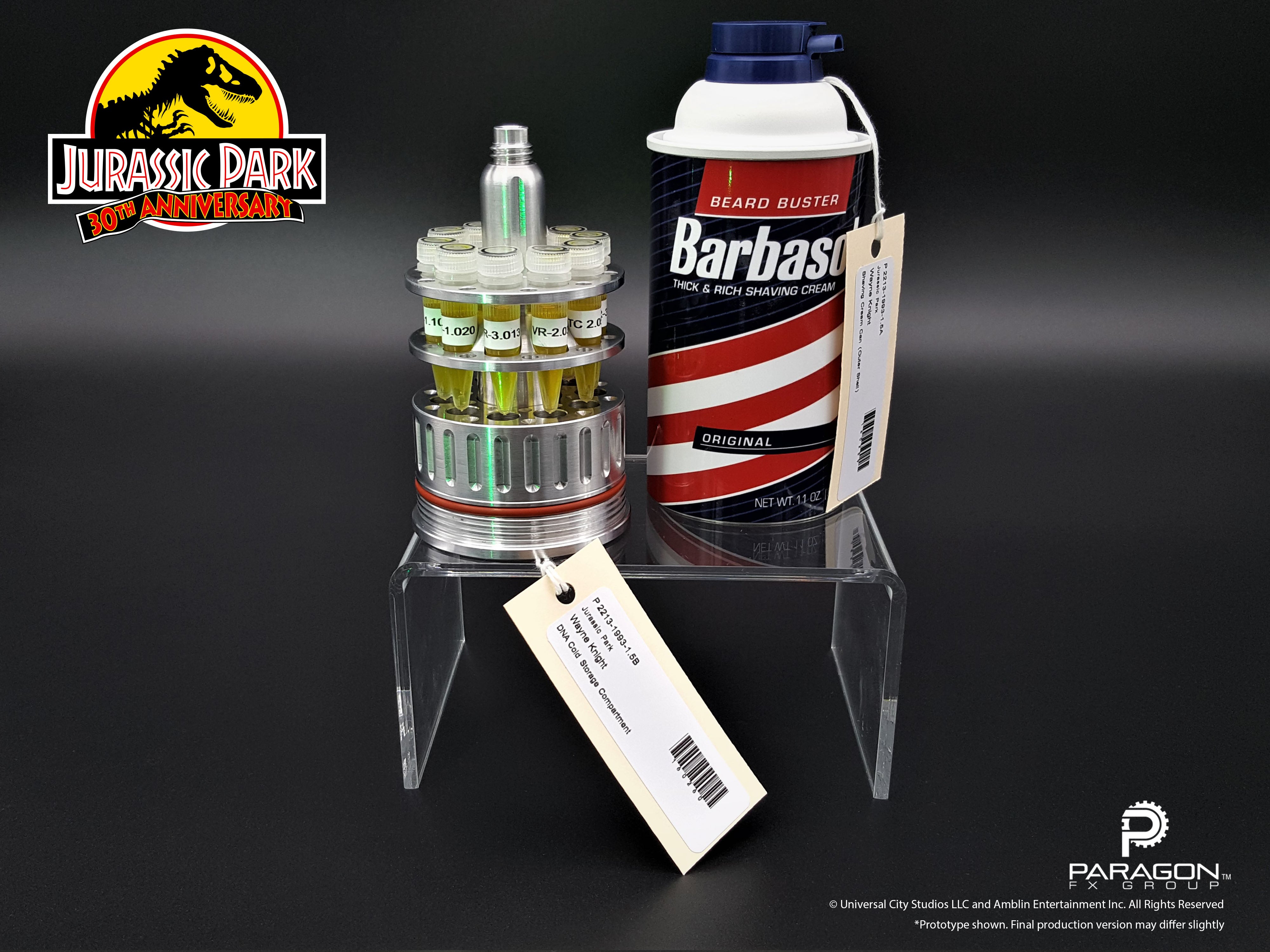 Jurassic Park Cryogenics Canister | Officially Licensed