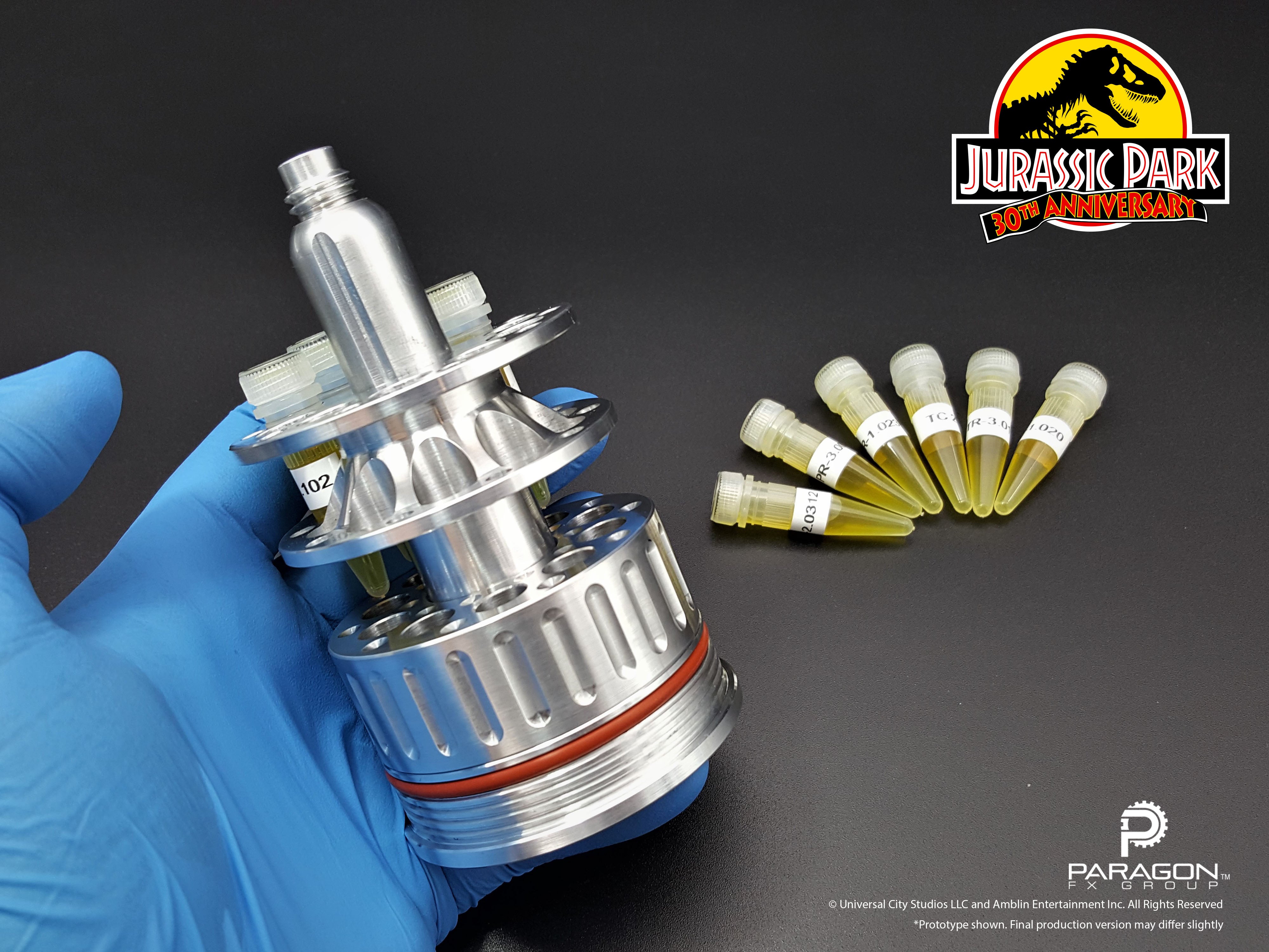Jurassic Park Cryogenics Canister | Officially Licensed | Buy Cryo