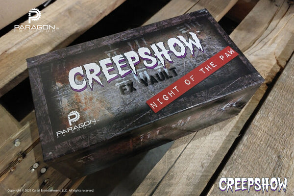 Creepshow prop replicas by Paragon FX Group. Limited Edition Creepshow Monkey Paw, fully licensed by Cartel Entertainment. Creepy collectible for every Creepshow fan.