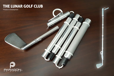 Paragon FX Group is proud to commemorate the 50th anniversary of NASA's Apollo 14 launch by offering this limited edition replica of, The Lunar Golf Club, as used by Alan Sheppard in 1971. Manufactured in metal and Delrin, this museum quality prop replica behaves exactly like the original.